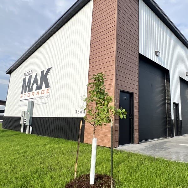 Mega MAK Storage building in Grand Forks